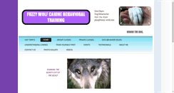 Desktop Screenshot of fuzzy-wolf.com